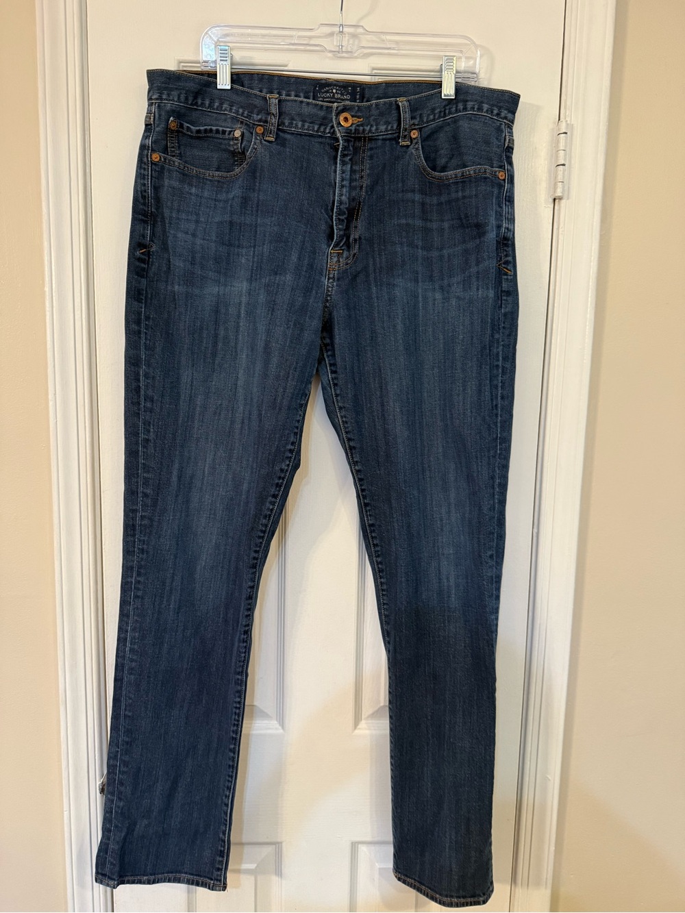Lucky Brand Men's Slim Dark Blue Jeans